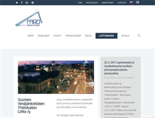 Tablet Screenshot of faro.fi