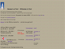 Tablet Screenshot of faro.at